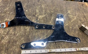 Harley FXR FXRT FXRS sideplates sissybar passenger Backrest Side plates 82798-87 - Picture 1 of 6