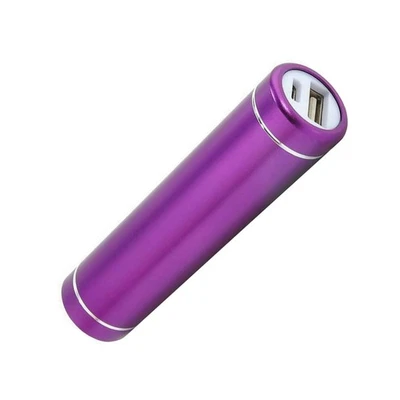 Purple Mini 5V 1A USB Power Bank DIY Case Battery Charger Box Without Battery - Image 1 of 4