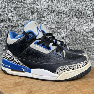 Nike Air Jordan 3 Retro Sport Blau Schuhe Sneaker Herren 9 Classic 136064-007 - Bild 1 von 9