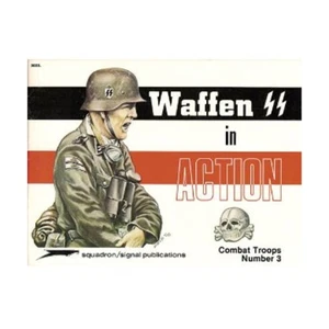 Squadron/Signal Productions Historical Book Waffen SS in Action VG - Imagen 1 de 1