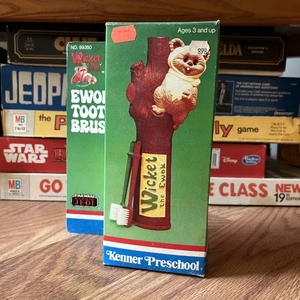 Vintage Star Wars Kenner ROTJ Wicket the Ewok Tooth Brush 1984 New - Picture 1 of 9