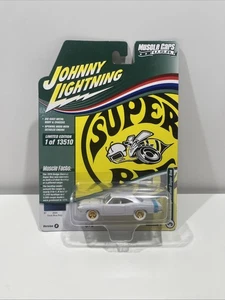 Johnny Lightning: Dodge Coronet Super Bee 1970 1:64 White Lightning Chase F16 - Imagen 1 de 3