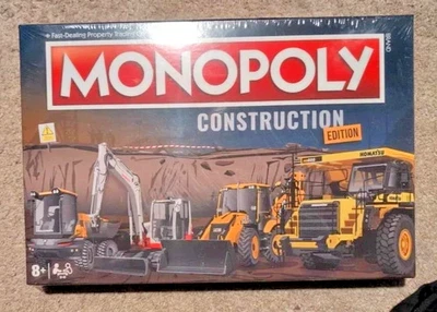 HASBRO MONOPOLY CONSTRUCTION BOARD GAME - New Old Stock - Image 1 of 3