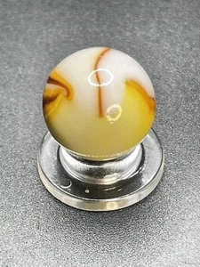 Peltier Rainbo Marble Peltier Marble Vintage Marbles 0.629” - Picture 1 of 12