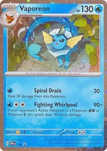 Pokemon TCG: Scarlet & Violet SVP-168 Vaporeon Black Star Promo NEW N/MINT+ - Picture 1 of 4