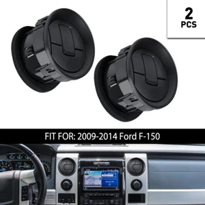 2X Dashboard AC Heater Air Duct Vent Louvre 9L3Z19893CA For 2009-2014 Ford F-150 - Picture 1 of 10