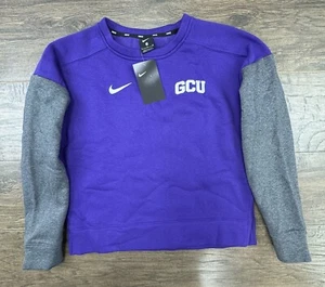 Nike Grand Canyon University Antelopes Golf Sweatshirt Womens Small Purple NCAA - Picture 1 of 6
