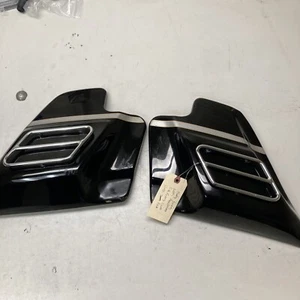 Harley Touring 100th Anniversary Side Fairing Cover Black Pair EG02 - Picture 1 of 20