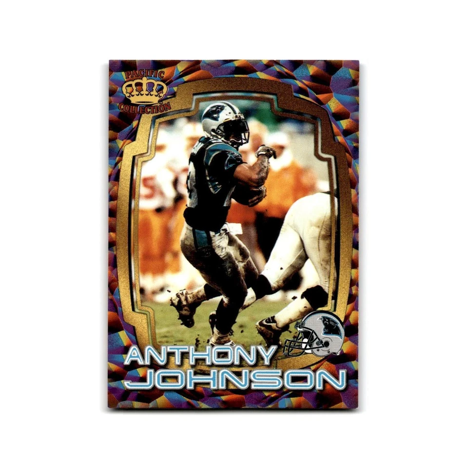 Anthony Johnson 1997 Pacific #63 Carolina Panthers Football Card NM - Image 1 of 3