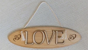 Schriftzug aus Holz "LOVE" Deko, Top Geschenk3 - Bild 1 von 1