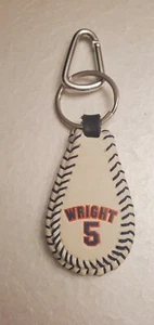 New York Mets David Wright Baseball Keychain - Picture 1 of 2