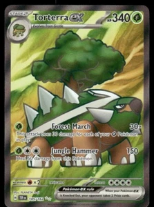 Torterra ex Pokemon Temporal Forces 185/162 Full Art Ultra Rare NM - Picture 1 of 2