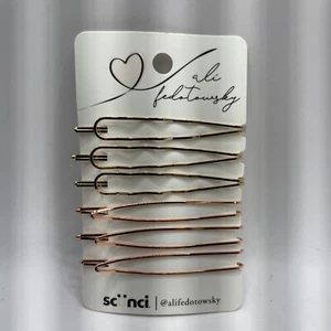Scunci Ali Fedotowsky Bobby Pins 6 Piece! Free Shipping - Picture 1 of 1