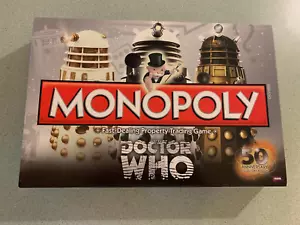 Monopoly Doctor Who edición 50 aniversario de Parker Brothers 2012 completo - Imagen 1 de 8