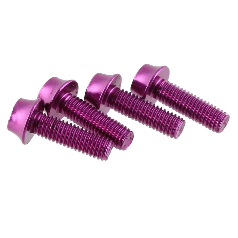 Wolf Tooth Components Aluminum Bottle Cage Bolt 4 Pcs - Purple
