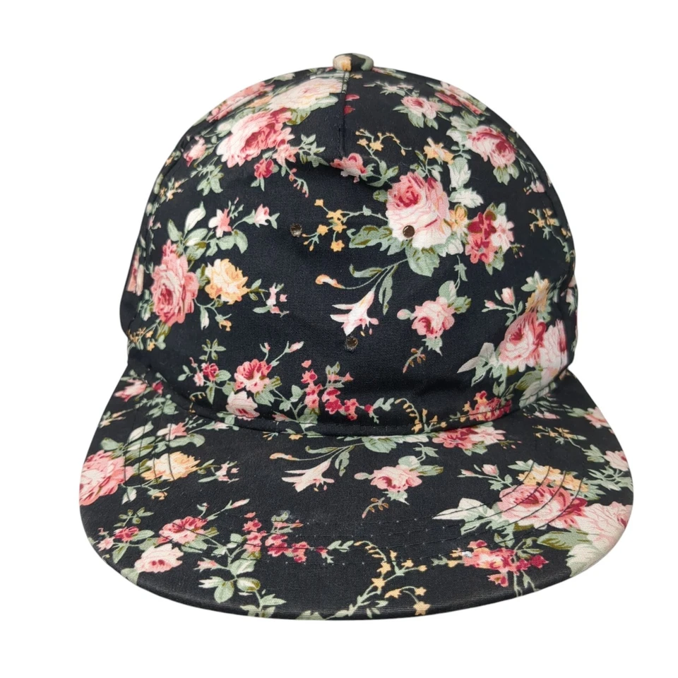 Hater Est 2012 Gorra Snapback Multicolor OS Ajustable Estampado Floral Agujeros Ventilados Foto 1 de 4