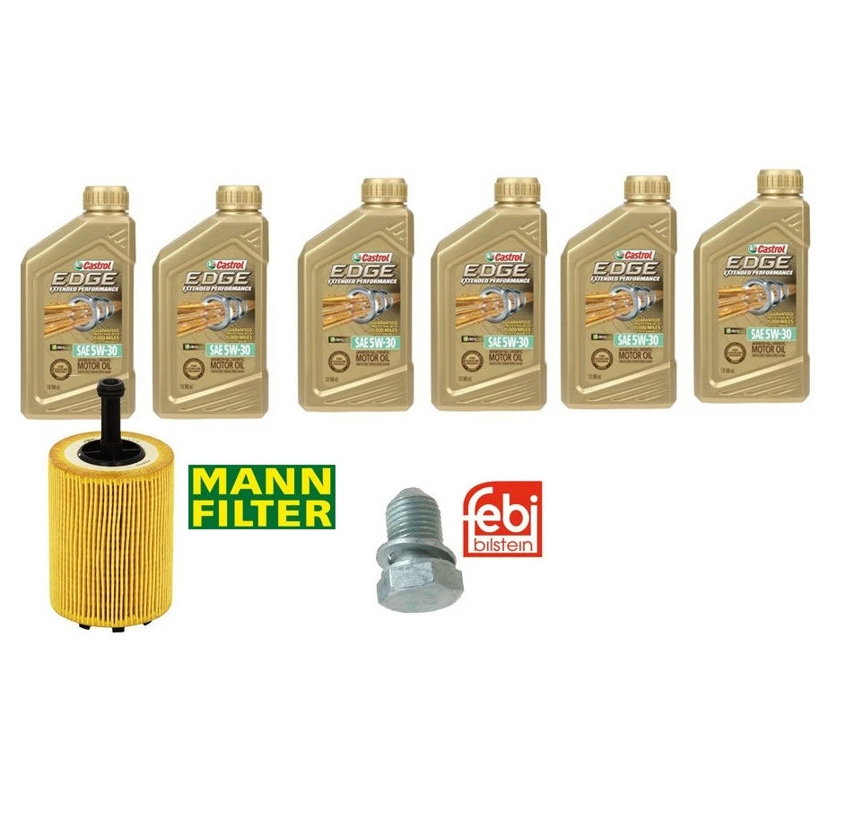 Kit de serviço de óleo do motor OEM plugue de drenagem de filtro de óleo para Audi VW 3.2 3.6 2.0 diesel - Imagem 1 de 1