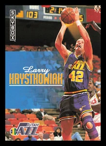 Larry Krystkowiak #404 1992-93 SkyBox Utah Jazz - Picture 1 of 2