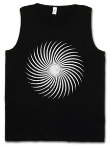 GILET CANOTTA CANOTTA SOLE SPIRALE Labirinto Mistico Ipnotico Cerchio Esoterico Hypno - Foto 1 di 1