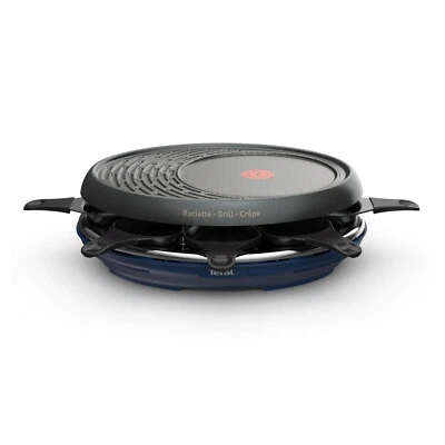 Tefal RE3104 3in1 Raclettegrill 1.050 Watt  8 Personen Raclette-Grill oval - Bild 1 von 4