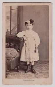 CDV Bourens à Metz - Enfant - Vintage albumen print c.1865 - Photo 1/2