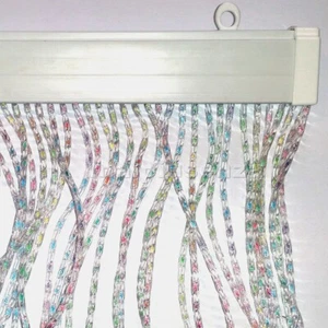 Tenda uscio PVC zanzariera kit facile da montare 90x210 MADE IN ITALY multicolor - Picture 1 of 1