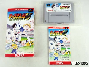 Complete Captain Tsubasa 5 V Super Famicom Japanese Import SFC Japan US Seller - Picture 1 of 11