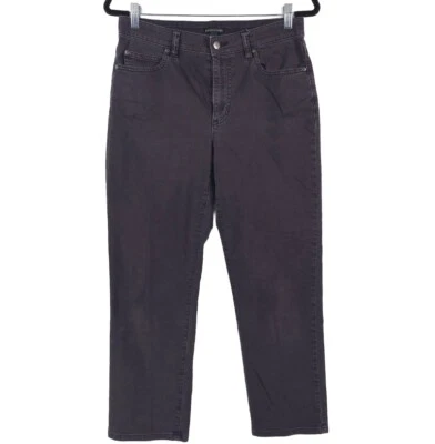 Pantalones de mezclilla para mujer EILEEN FISHER pierna recta tiro alto talla 8 Foto 1 de 4