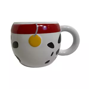Disney Store Exclusive 101 Dalmatians Mug Large Mug Red Collar Spots Coffee Cup - Picture 1 of 11