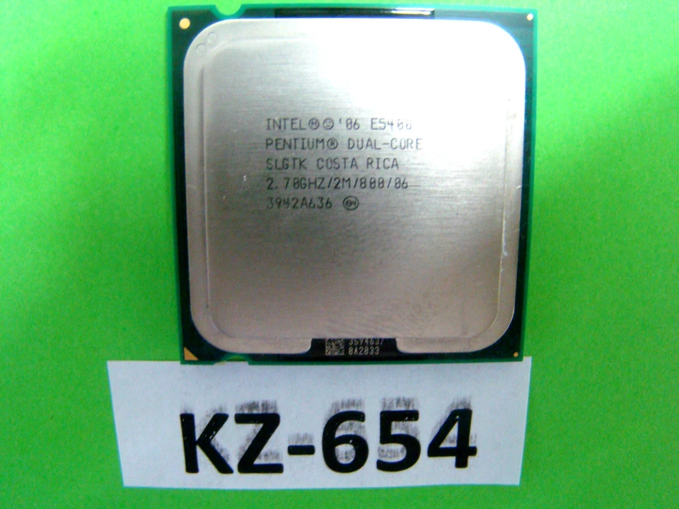 Intel Pentium E5400 2,7Ghz 2MB/800 Socket 775 Slgtk #KZ-654 - Image 1 of 1