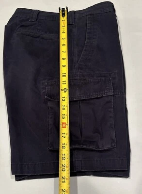 Pantalones cortos cargo Club Room 33W negro caqui para hombre Foto 1 de 4