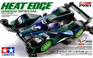 Tamiya 95299 Mini 4WD HEAT EDGE GREEN SPECIAL (MA CHASSIS) 1/32 - Photo 1 sur 3