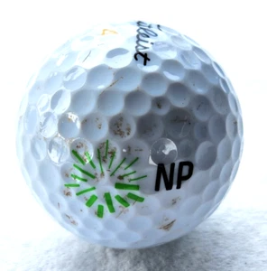 NP Print Logo Golf Ball (Titleist Velocity) ~ AAA - Picture 1 of 10