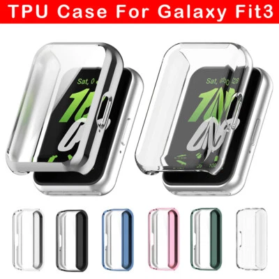 For Samsung Galaxy Fit 3 Screen Protector TPU Case Shockproof Protective Cover