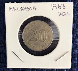 20 sen 1968 Malaysia coin - Picture 1 of 2