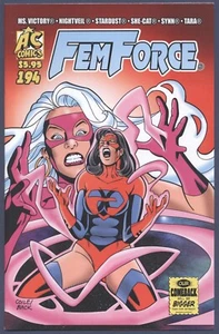 Femforce #194 casi nuevo-ac Comics RARO interior a todo color - Imagen 1 de 2