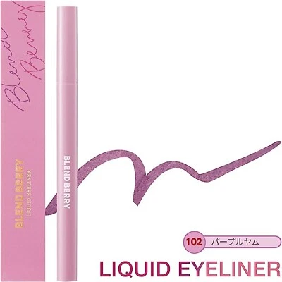Delineador de ojos líquido juguetón Kose Blend berry 102 ñame púrpura 0,5 ml Foto 1 de 4