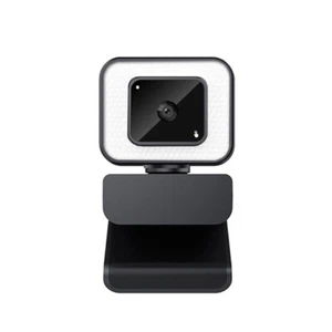 2K Live Streaming Free Drive Webcam USB Advanced Autofocus Web with Fill Light - Photo 1/8
