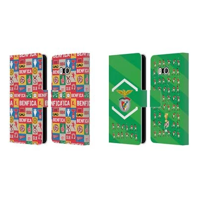 OFICIAL S.L. FUNDA BILLETERA LIBRO CUERO GRÁFICOS BENFICA PARA TELÉFONOS HTC 1 Foto 1 de 4