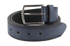 Vanzetti 35mm Leather Belt W110 Gürtel Navy dunkelblau Neu