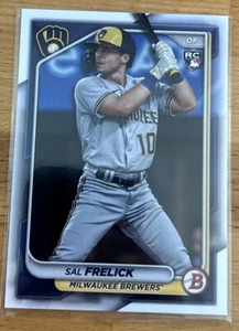 2024 Bowman Milwaukee Brewers Base Set 3 Cards Sal Frelick Rookie Card - Picture 1 of 4