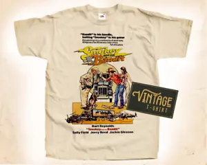 Smokey and the Bandit V2 T SHIRT Tee Movie Poster Vintage Natural sizes S - 5XL - Picture 1 of 2