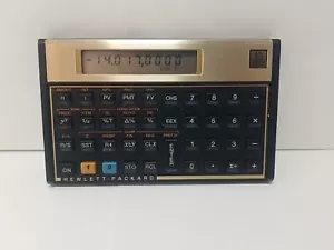 Calculadora HP 12c vintage años 80 probada funcionando - Imagen 1 de 6