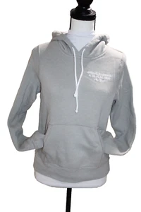 Abercrombie & Fitch Women’s Soft A&F Fleece Grey Gray Pullover Hoodie Size XS - Picture 1 of 5
