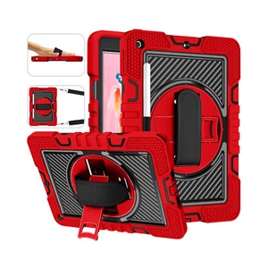 Heavy Duty Stand Case Cover for iPad 9th/8th/7th/6th/5th Generation W/Hand Strap - Picture 1 of 54
