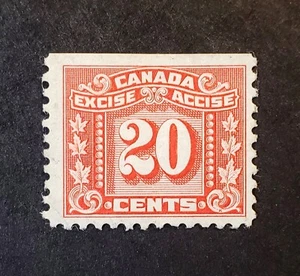 Stamps Canada Mint: FX77  20c red Excise Tax  VF MNH - Picture 1 of 1