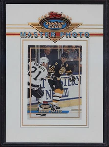 1993 Topps Stadium Club 5 x 7 Master Photo Adam Oates Boston Bruins - Bild 1 von 2