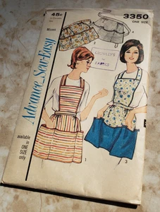 ADVANCE SEW EASY 3350 Printed Pattern Misses’ Aprons - Picture 1 of 2