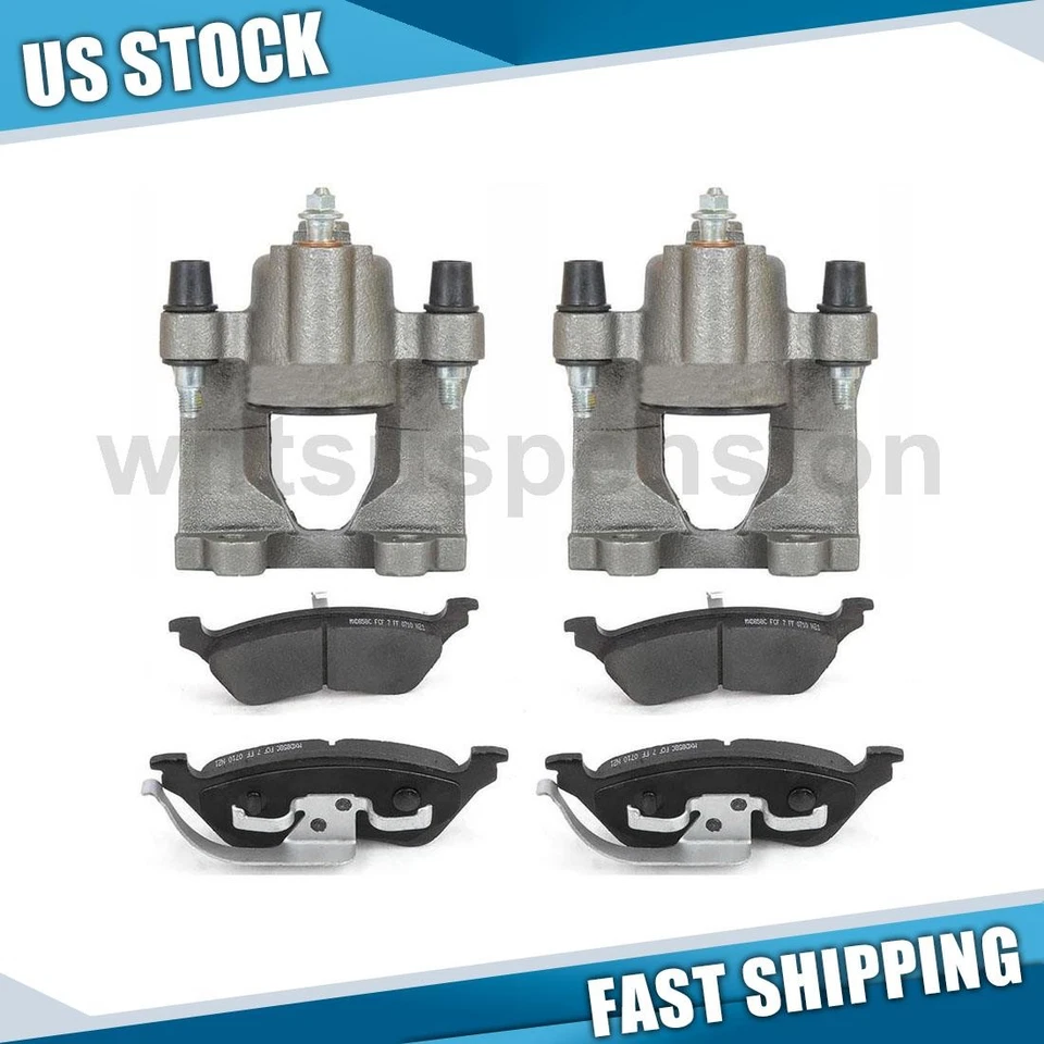 Rear Brake Caliper & Ceramic Pads fits 2001-2007 Dodge Grand Caravan - Image 1 of 4