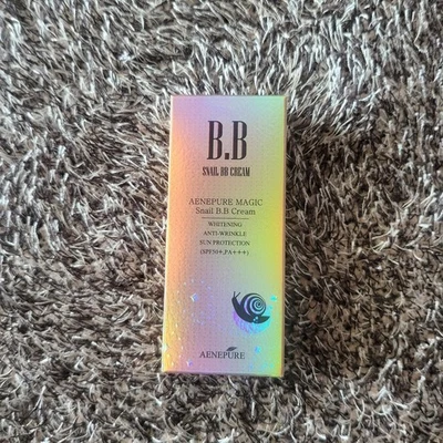 Aenepure Snail BB cream SPF50+ PA+++ 50ml 1ea Sun protection K-beauty - Image 1 of 4